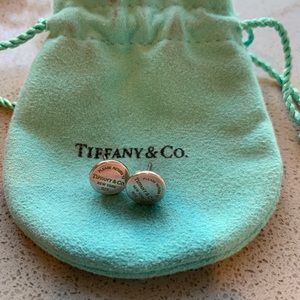 Authentic Return to Tiffany & Co tag earrings